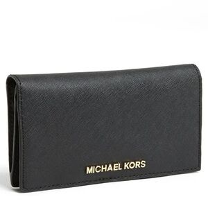 Michael Kors Black Leather Wallet
